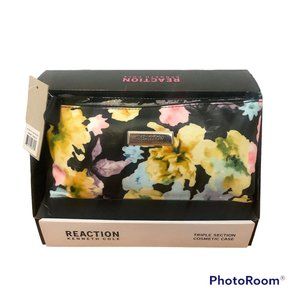 Kenneth Cole Triple Compartment Cosmetic Case